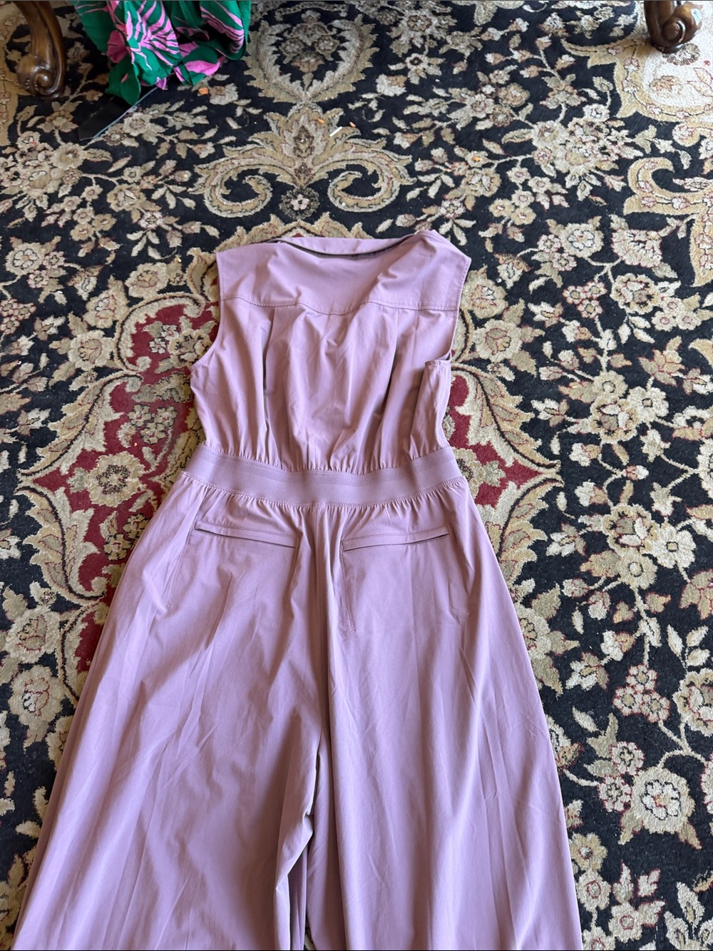 Athleta Dusty Rose Sleeveless Jumpsuit - Picture 10 of 10
